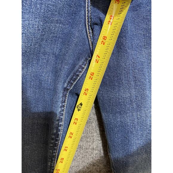 HM Size 10 Women Jeans Vintage Slim High Waist Blue Denim - Picture 6 of 8